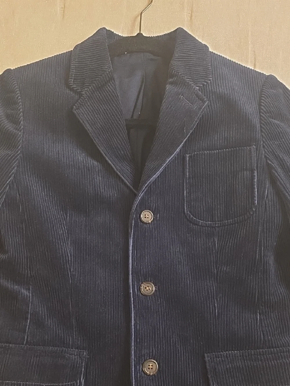 Polo by Ralph Lauren Dark Navy Corduroy Blazer Size M (12-14) Boys
